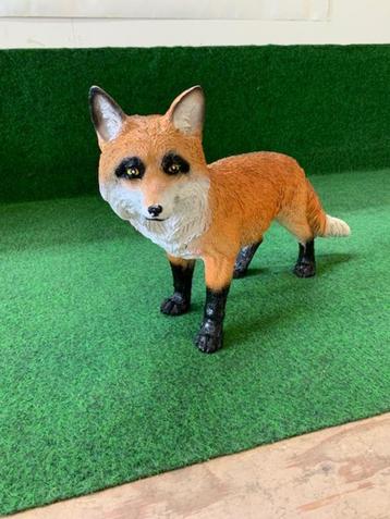 Vos staand deco groot levensecht groot beschikbaar voor biedingen