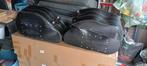 Originele Suzuki C800 lederen zadeltassen., Motoren, Accessoires | Koffers en Tassen, Ophalen of Verzenden, Gebruikt