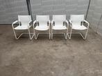 4x Bauhaus Design - Mart Stam  - Matteo Grassi - Leer, Gebruikt, Wit, Leer, Ophalen of Verzenden