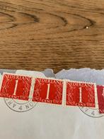 Nederlandse postzegels, Postzegels en Munten, Postzegels | Nederland, Ophalen of Verzenden, Na 1940, Gestempeld