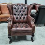 Chesterfield fauteuil volledig geknoopt + BEZORGING GRATIS, Huis en Inrichting, Fauteuils, ., Chesterfield, Nieuw, Ophalen of Verzenden