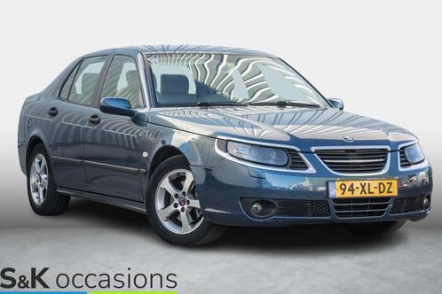 Saab 9-5 2.0t Fleet Leder NAVI Trekhaak, Auto's, Saab, Bedrijf, Te koop, Saab 9-5, ABS, Airbags, Airconditioning, Alarm, Boordcomputer