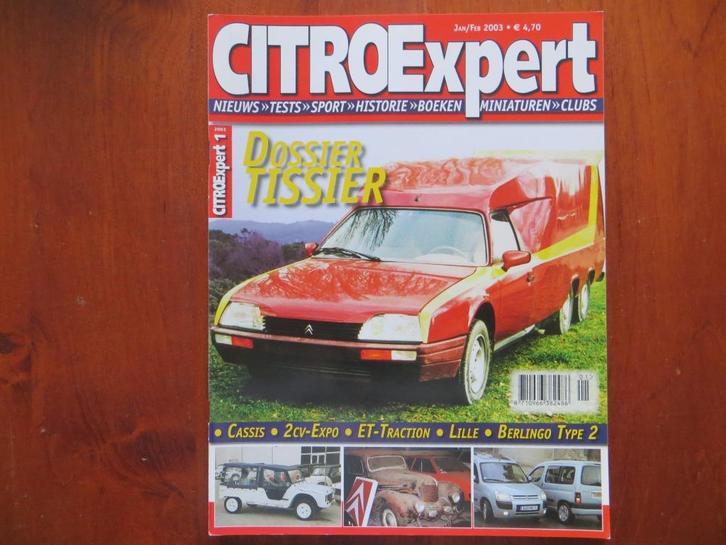 CitroExpert 1 2003 C3 Dolce & Gab., Berlingo Dangel, Tissier, Boeken, Auto's | Folders en Tijdschriften, Nieuw, Citroën, Ophalen of Verzenden