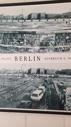 Ingelijste zwart wit Poster Berlijn  Potsdamer platz 150-61, Ophalen, Zo goed als nieuw, Overige onderwerpen
