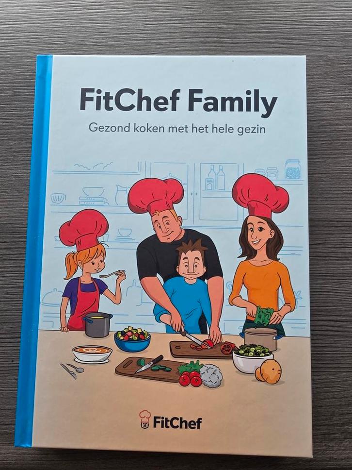 FitChef Family - Gezond koken voor het hele gezin!, Boeken, Kookboeken, Zo goed als nieuw, Hoofdgerechten, Overige typen, Europa