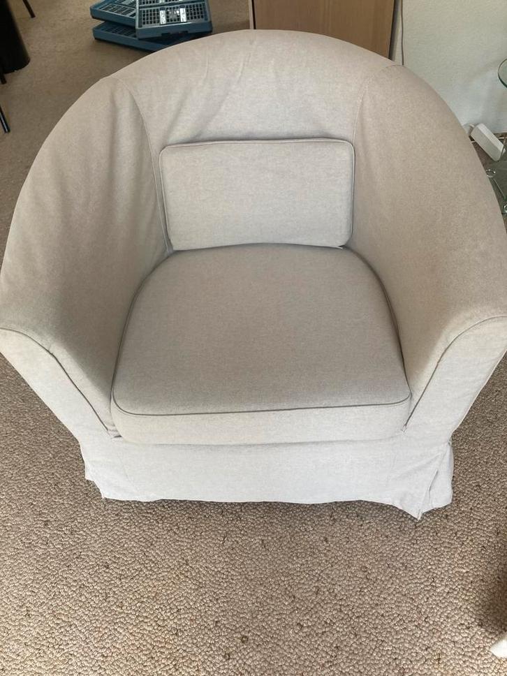 Mooie stoffen Fauteauil, Huis en Inrichting, Fauteuils, Zo goed als nieuw, 50 tot 75 cm, 75 tot 100 cm, Ophalen