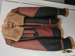 Lammy coat piloten jas ww2 militaria 300 euro, Kleding | Heren, Jassen | Winter, Ophalen, Zo goed als nieuw, Maat 56/58 (XL), Bruin
