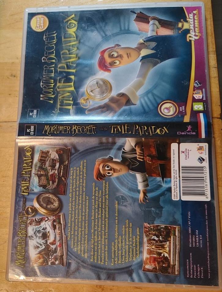 Mortimer Beckett and the Time Paradox, PC, Spelcomputers en Games, Games | Pc, Zo goed als nieuw, Avontuur en Actie, 1 speler