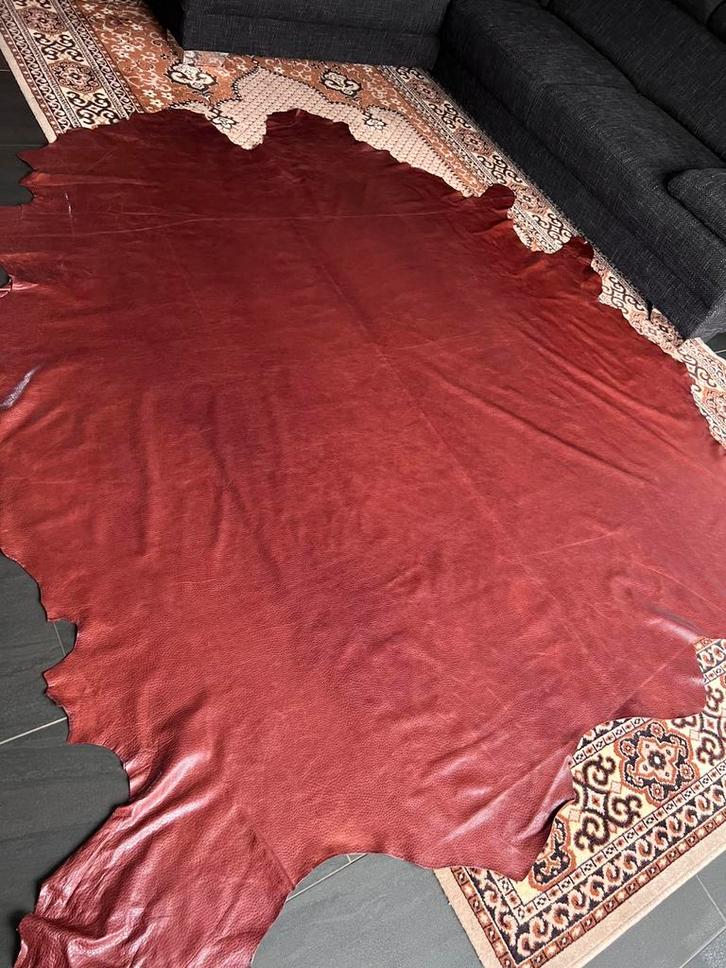 Prachtige kwalitatieve koeien leer 22 vierkante meters., Huis en Inrichting, Stoffering | Tapijten en Kleden, Nieuw, 200 cm of meer