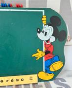 1990 Disney leisteen schoolbord klok telraam krijtbord XL, Overige typen, Ophalen of Verzenden, Zo goed als nieuw, H