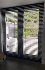 Zwarte jaloezie voor tuindeuren, Gebruikt, 200 cm of meer, Zwart, 150 tot 200 cm