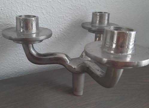 aluminium fles kandelaar, Antiek en Kunst, Curiosa en Brocante, Ophalen of Verzenden