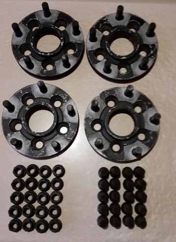 4x Steekadapters / adapters 5x100 (auto) naar 5x130 (velg) beschikbaar voor biedingen