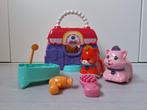 VTech Zoef Zoef dieren schoonheidssalon met 2 katten, Ophalen of Verzenden, Gebruikt, 6 maanden tot 2 jaar