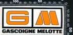 Sticker: Gascoigne Melotte (Maat M), Ophalen of Verzenden