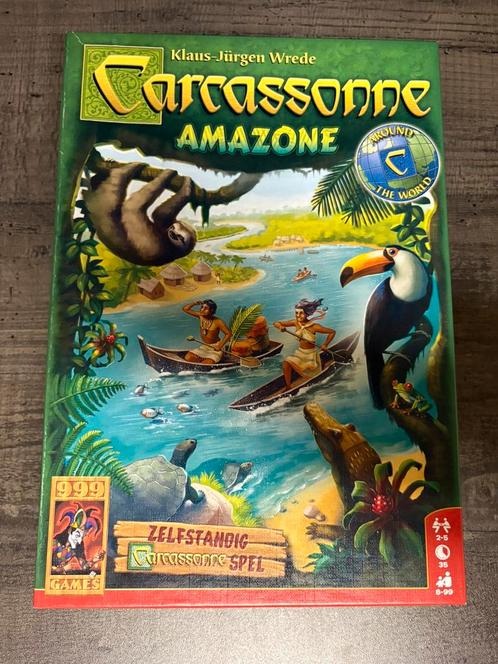 Carcassonne Amazone tegelspel, Hobby en Vrije tijd, Gezelschapsspellen | Bordspellen, Zo goed als nieuw, Ophalen of Verzenden