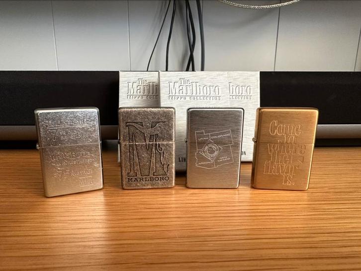 Zippo. Diverse setjes aangeboden., Verzamelen, Overige Verzamelen, Zo goed als nieuw, Ophalen of Verzenden