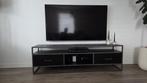 Tv TV-meubel ( Eleonora hudson, zwart), 150 tot 200 cm, Ophalen of Verzenden, Zo goed als nieuw, Minder dan 100 cm
