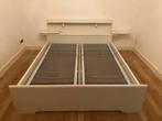 Tweepersoonsbed verstelbaar 160 cm breed, Huis en Inrichting, Slaapkamer | Bedden, Ophalen, Tweepersoons, 200 cm, 160 cm