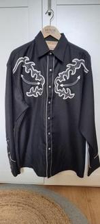 Western geborduurde Country Cowboy blouse heren, Ophalen of Verzenden, Zo goed als nieuw