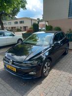 Volkswagen Polo 1.0 TSI 95pk 2019 Zwart, Auto's, Volkswagen, Voorwielaandrijving, Navigatiesysteem, Zwart, Origineel Nederlands