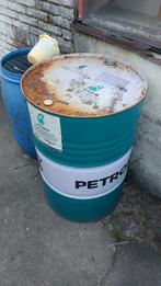 Olievat 200 liter vuurkorf stookton, Tuin en Terras, Ophalen, Zo goed als nieuw