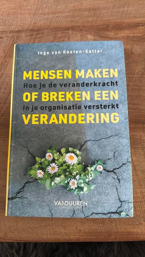 Mensen maken of breken verandering, Boeken, Studieboeken en Cursussen, Zo goed als nieuw, Ophalen of Verzenden