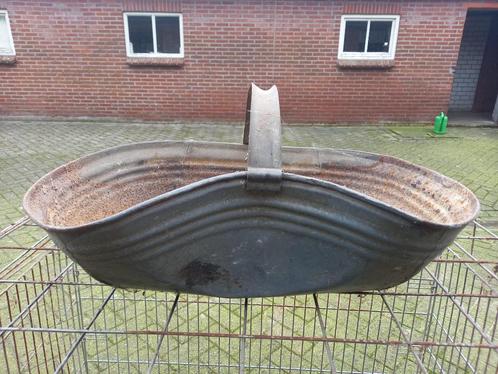 vintage verzinkte zaaikorf, Antiek en Kunst, Antiek | Meubels | Stoelen en Banken, Ophalen