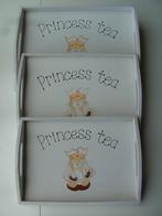 DIENBLADEN 3 DLG SET PRINCESS TEA NIEUW, Kraamcadeau, -, -, Nieuw