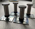 4x poot / poten CAPITA 8 cm IKEA, Ophalen of Verzenden, Gebruikt, 50 tot 100 mm, Overige typen