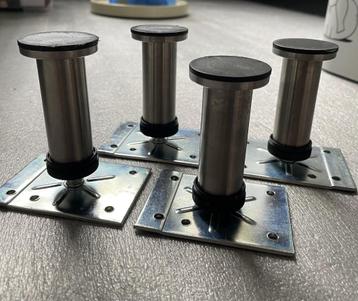 4x poot / poten CAPITA 8 cm IKEA beschikbaar voor biedingen