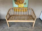 Houten tuinbankje, Tuin en Terras, Tuinbanken, Ophalen, Gebruikt, Hout