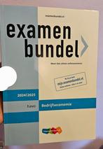 Handige Examen bundel Bedrijfseconomie Havo 2024|2025, Ophalen of Verzenden, Zo goed als nieuw, Bedrijfseconomie of M&O, HAVO