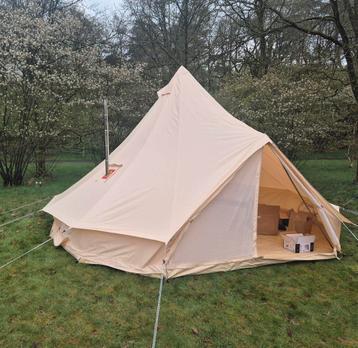 Belltent, 5 meter bell tent, NIEUW, professionele kwaliteit  beschikbaar voor biedingen