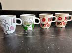 4 Douwe Egberts  grote Mokken, Ophalen of Verzenden, Zo goed als nieuw, Overige stijlen, Kop(pen) en/of Schotel(s)