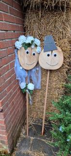 Houten bruidspaar versiering, Ophalen, Zo goed als nieuw, Accessoires