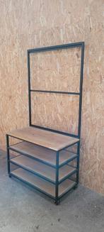 Zwart gepoedercoat metalen winkeldisplay, Ophalen, Gebruikt