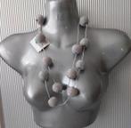 Manouk - bollenketting met rocailles, Sieraden, Tassen en Uiterlijk, Kettingen, Overige materialen, Verstelbaar, Verzenden, Nieuw