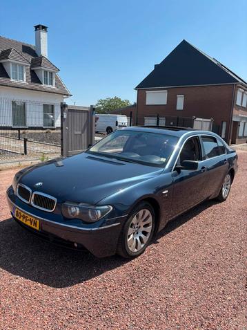 BMW 7-Serie 6.0 I 760 Lang AUT 2003 Blauw beschikbaar voor biedingen