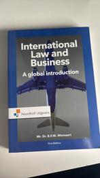 Bart Wernaart - International Law and Business, Ophalen of Verzenden, Bart Wernaart, Sociale wetenschap