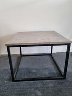 Bijzet tafel, Ophalen of Verzenden, Rechthoekig, Metaal of Aluminium, Minder dan 55 cm