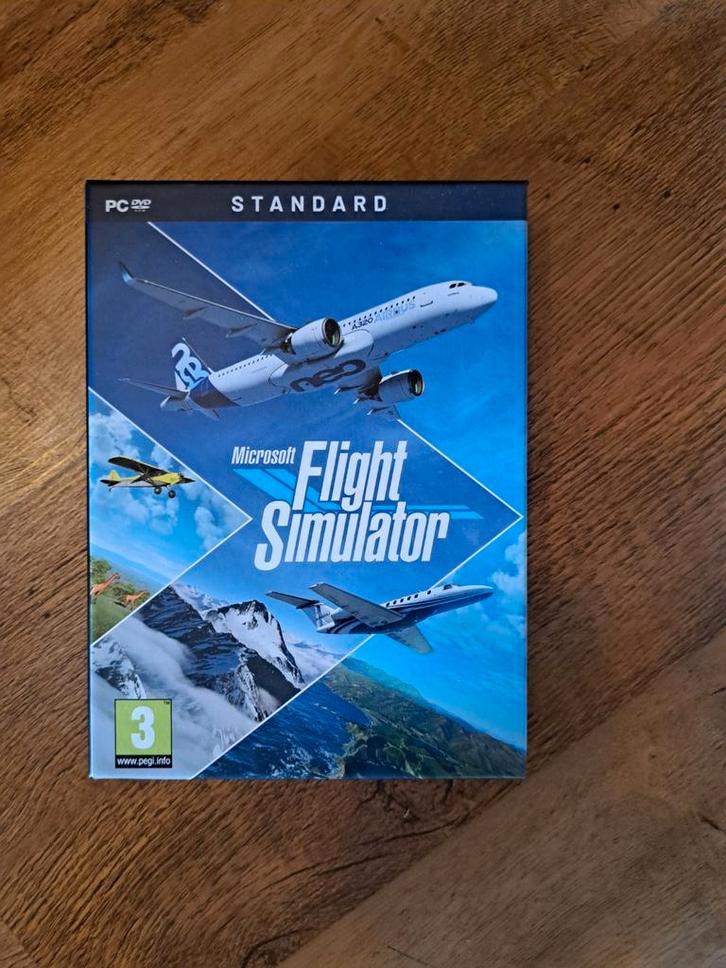 Microsoft Flight Simulator - PC - Standaard Editie, Computers en Software, Besturingssoftware, Gebruikt, Windows, Ophalen