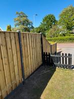 Beton-houten schuttingen plaatsen, Tuin en Terras, Ophalen of Verzenden, Nieuw, Minder dan 3 meter