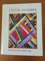 Elementary linear algebra., Boeken, Studieboeken en Cursussen, Gelezen, Kolman, hill, Ophalen of Verzenden, WO