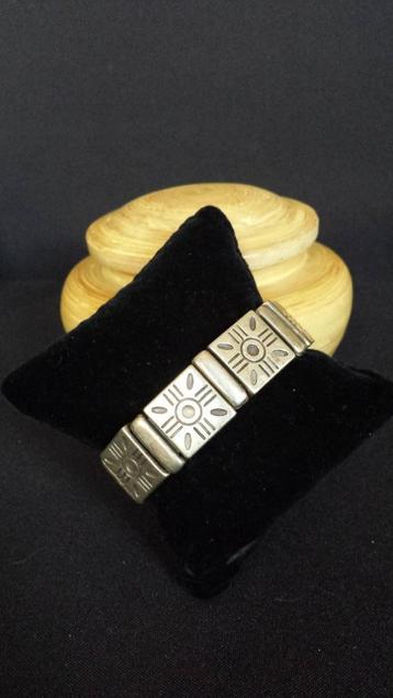 Stoere ARMBAND met Schuiven op Leren Band <> FLO23 Armband beschikbaar voor biedingen