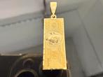 Prachtige 14 karaats gouden 100 dollar hanger, Sieraden, Tassen en Uiterlijk, Kettinghangers, Ophalen of Verzenden, Nieuw, Goud