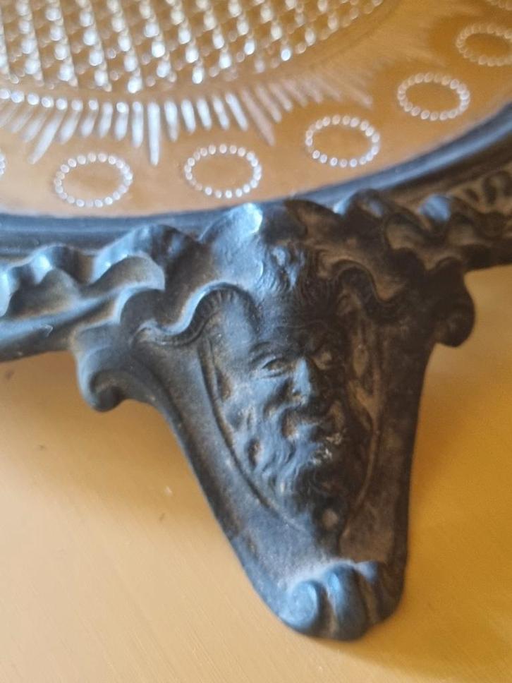 Prachtige grote onderzetter, Antiek en Kunst, Antiek | Koper en Brons, Ophalen of Verzenden