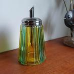 Vintage suikerstrooier, Sieraden, Tassen en Uiterlijk, Oorbellen, Ophalen of Verzenden, Zo goed als nieuw, Glas