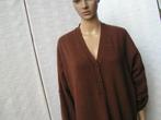 ZENGGI wollen jurk,Mt XS(oversize) ,topstaat, Tweedehands, Zenggi, Bruin, Tweedehands
