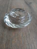 Prachtige kristallen waxinelichthouder, Ophalen of Verzenden